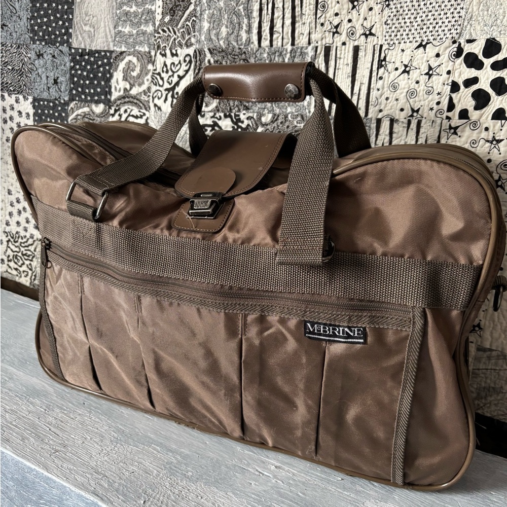 McBrine weekender duffle bag.